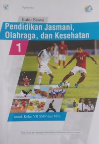 Pendidikan Jasmani, Olahraga, dan Kesehatan untuk Kelas VIII SMP dan MTs